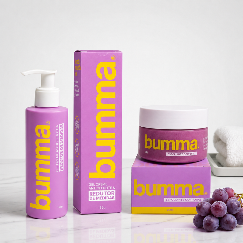 Kit Renova bumma - Rotina Corporal para Celulite e Renovação da Pele